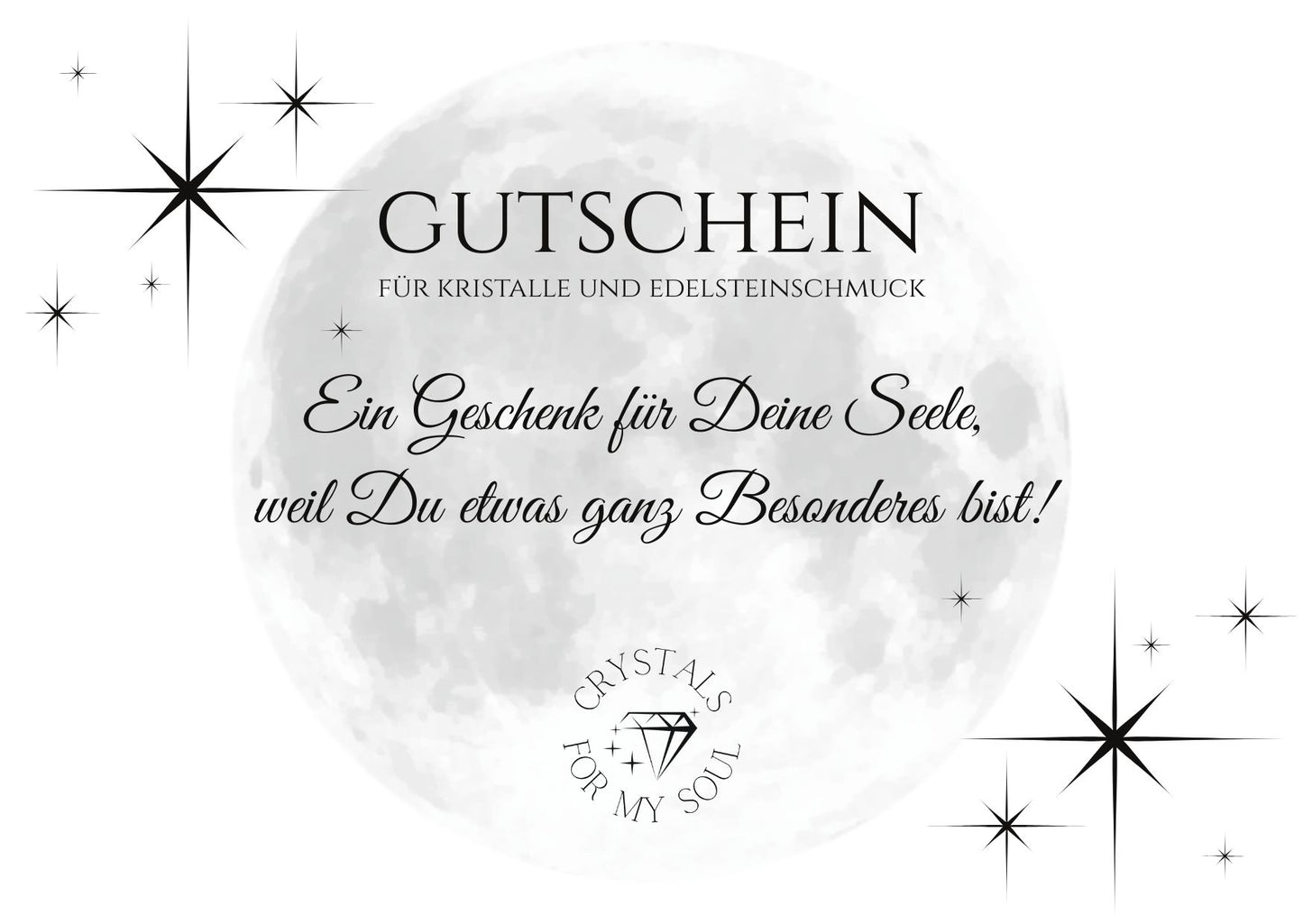 Crystals for my Soul Gutschein
