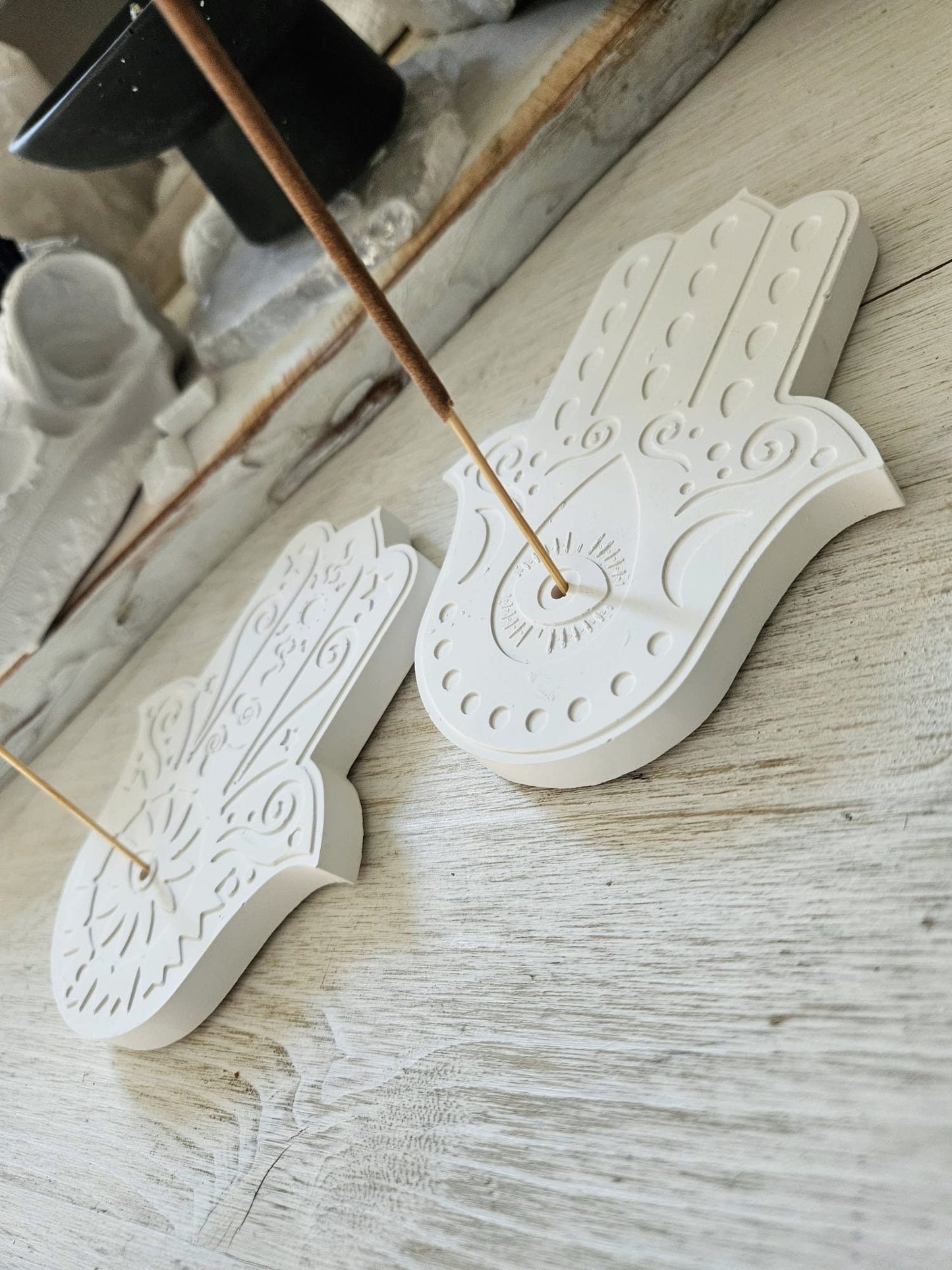 Hamsa Hand Räucherstäbchen Halter