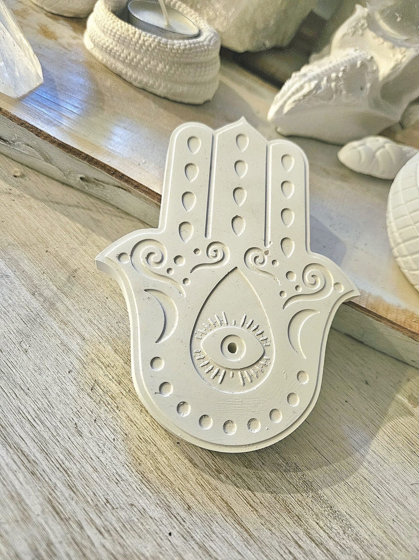 Hamsa Hand Räucherstäbchen Halter