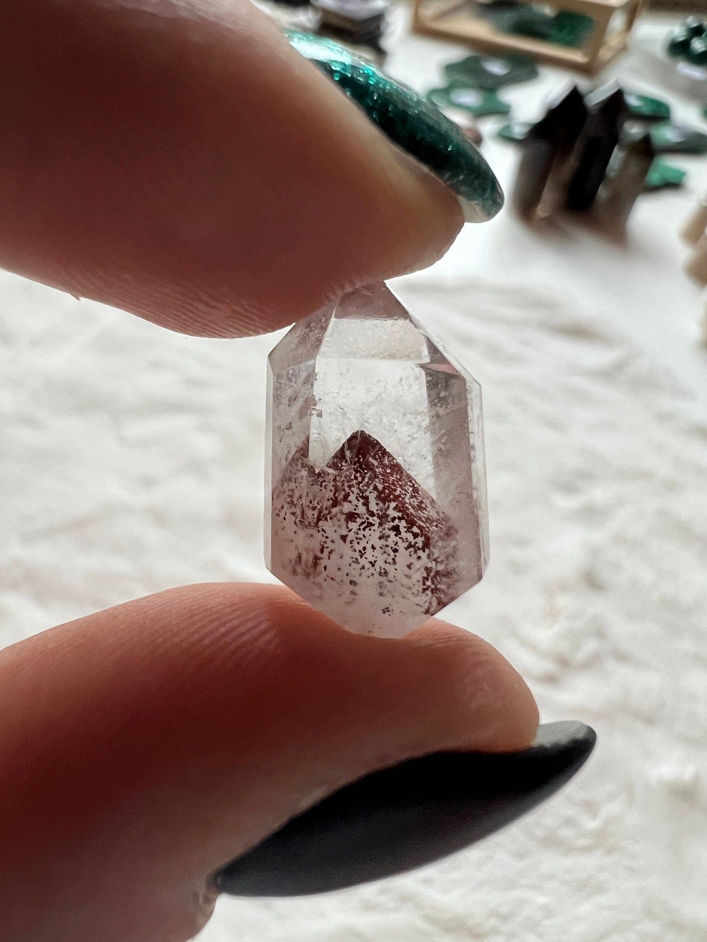 High Quality Red Phantom Quarz SELTEN| Red Mountain Quarz