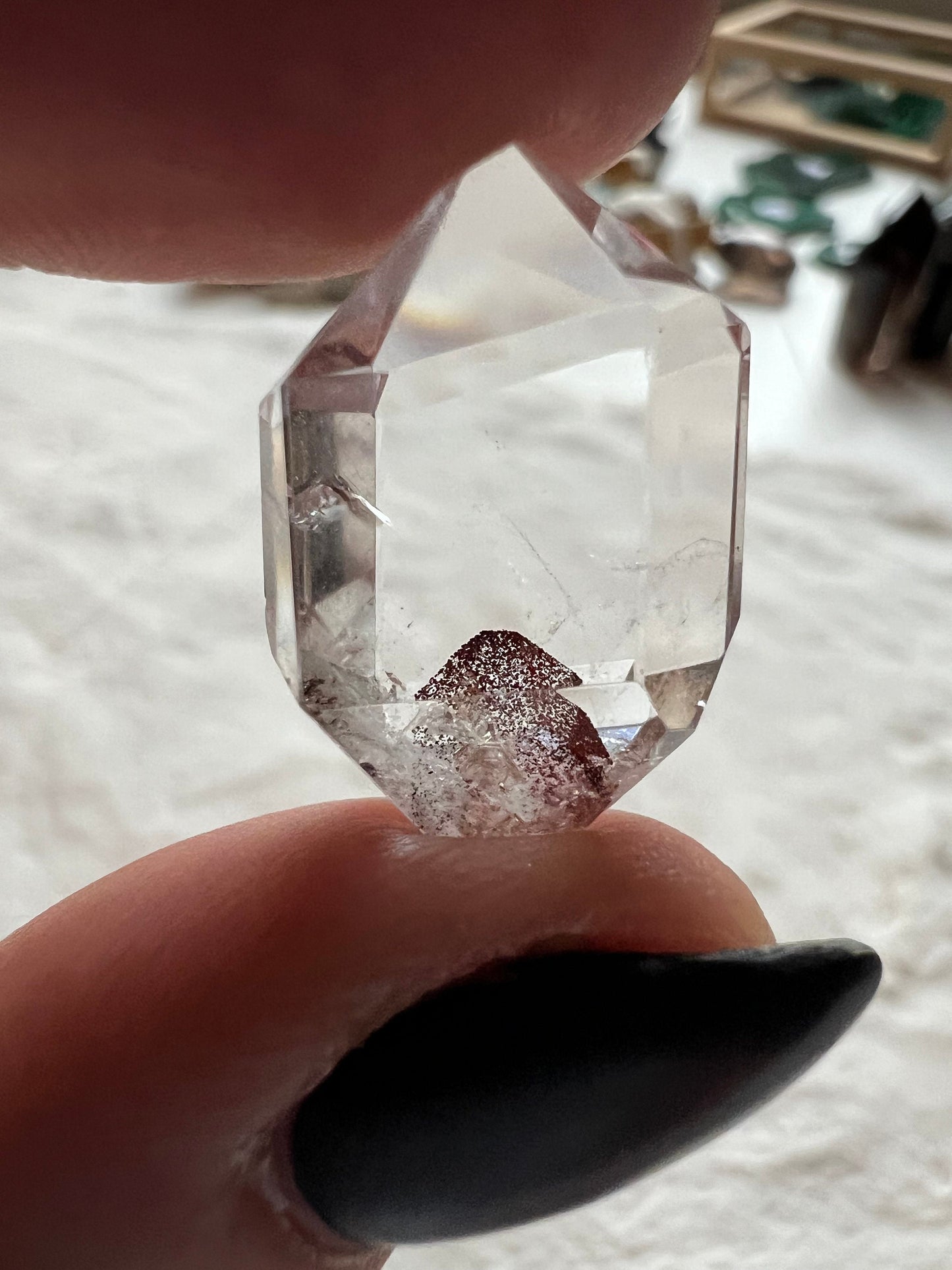 High Quality Red Phantom Quarz SELTEN| Red Mountain Quarz