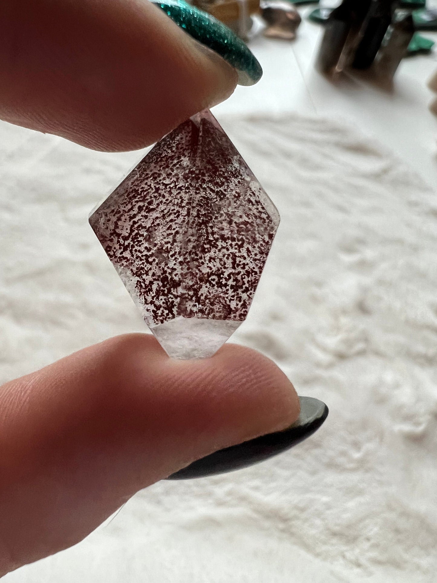 High Quality Red Phantom Quarz SELTEN| Red Mountain Quarz