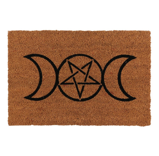 Mond Pentakel Fußmatte/Tripplemoon Doormat