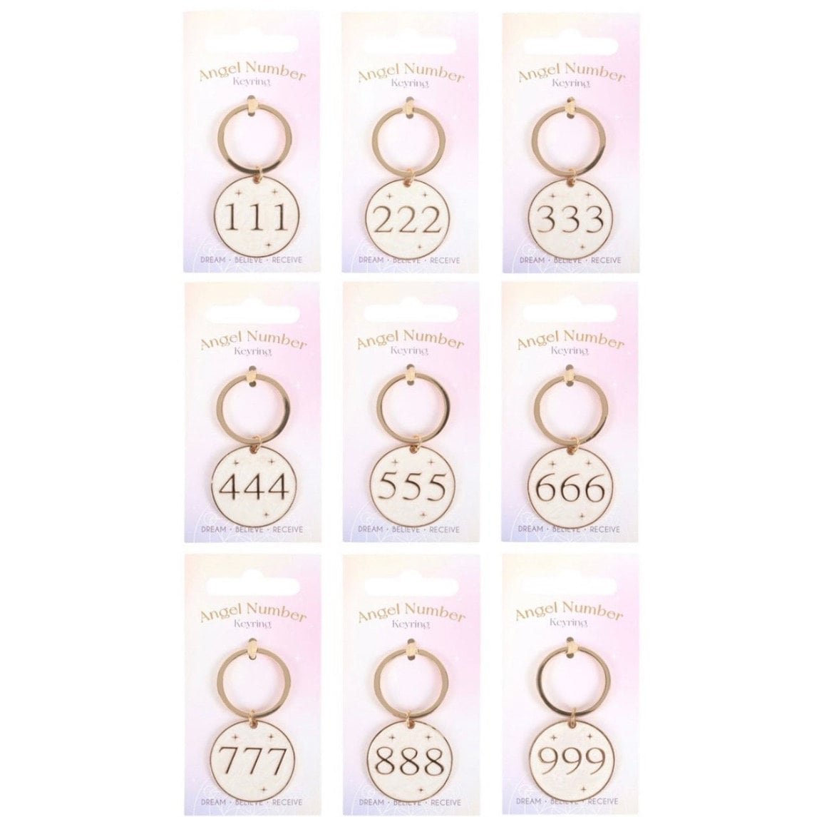 Engelszahlen Schlüsselanhänger/Keychains