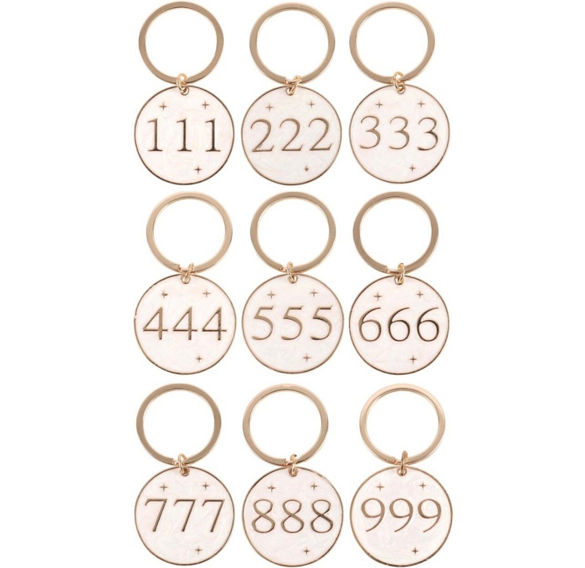 Engelszahlen Schlüsselanhänger/Keychains