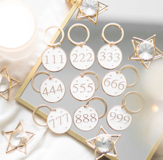 Engelszahlen Schlüsselanhänger/Keychains
