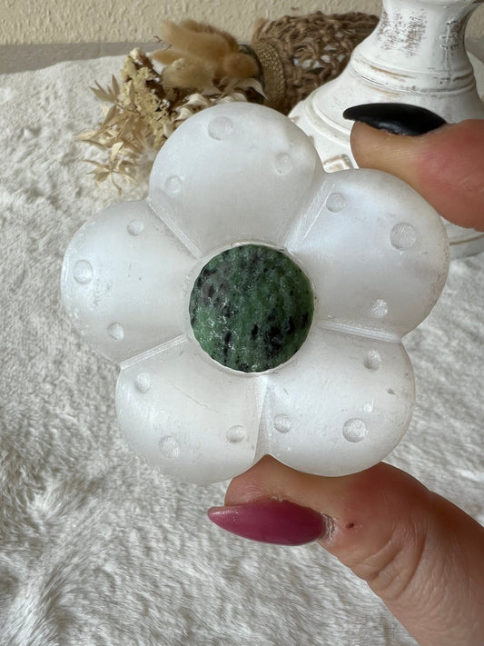Selenit Blumen
