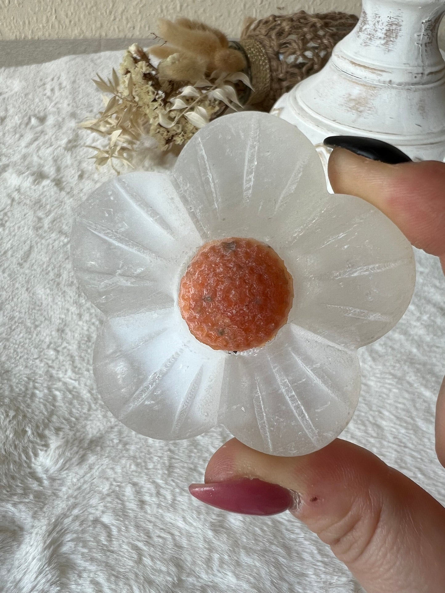 Selenit Blumen