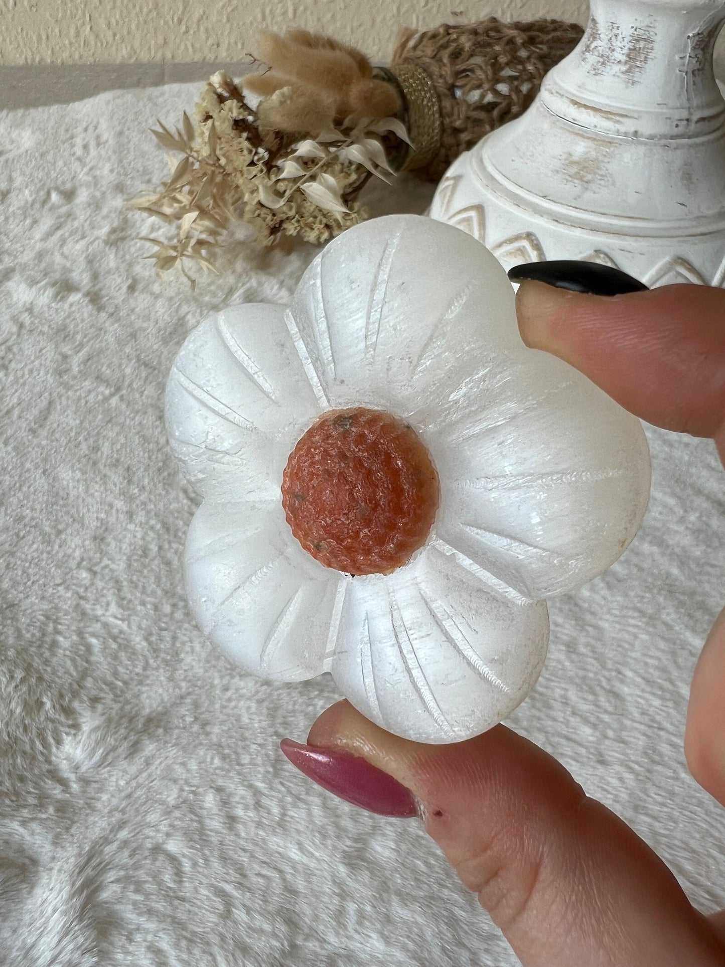Selenit Blumen