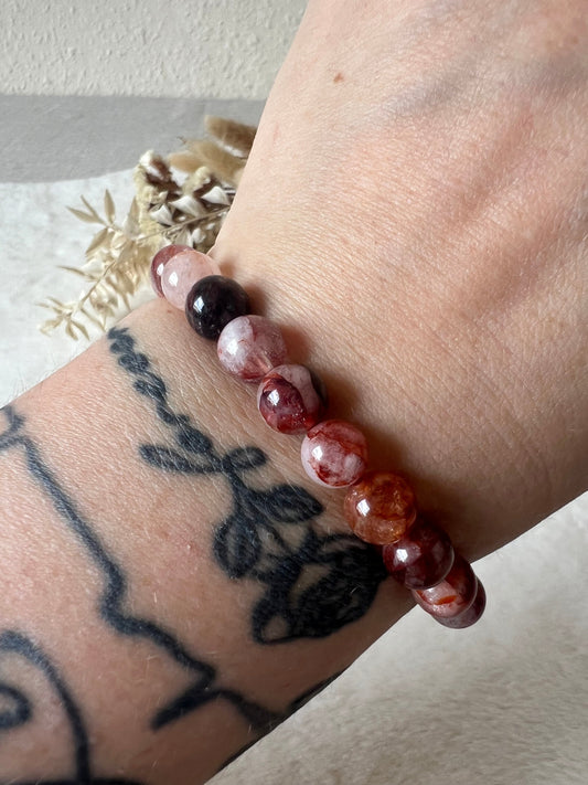 Feuerquarz Armband 8mm