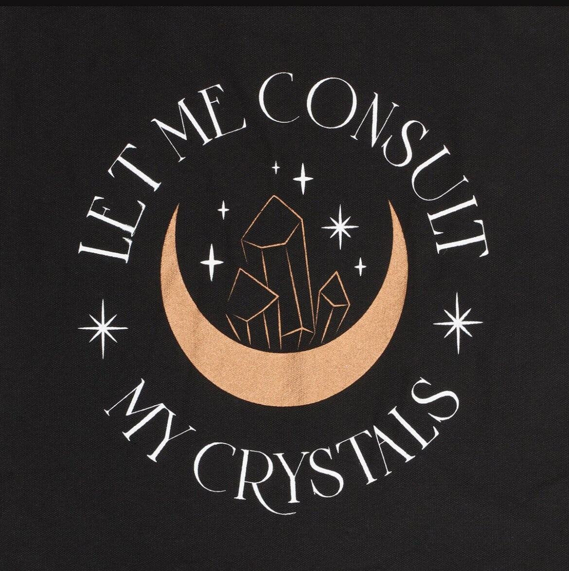 Let me consult my crystals Beutel