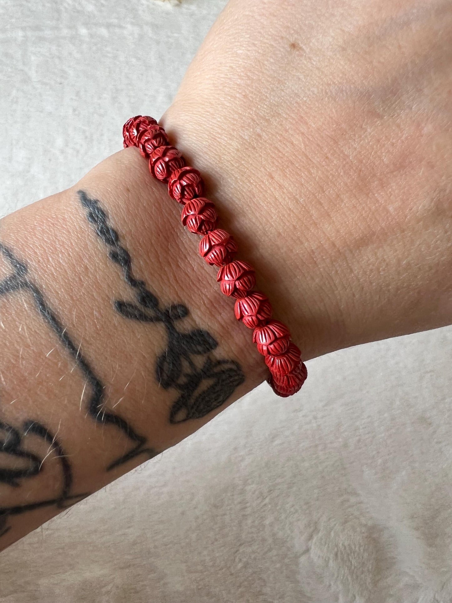 Zinnober Armbänder