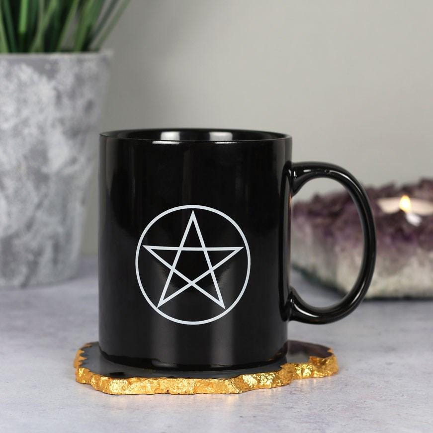 Pentakel / Pentagram Tasse