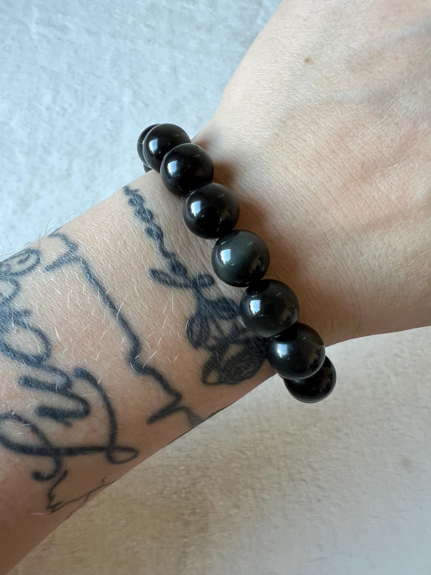 Regenbogen Obsidian Armband