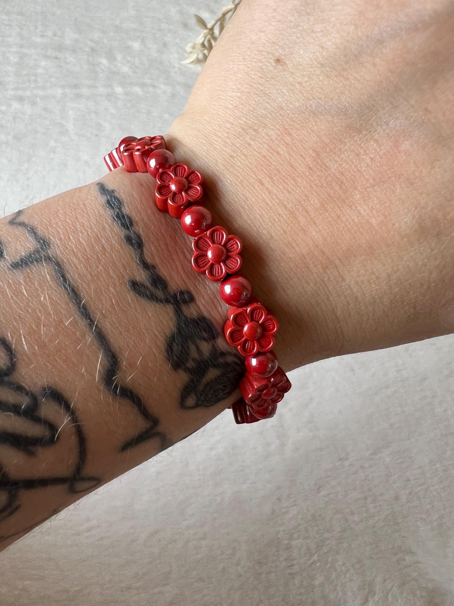 Zinnober Armbänder