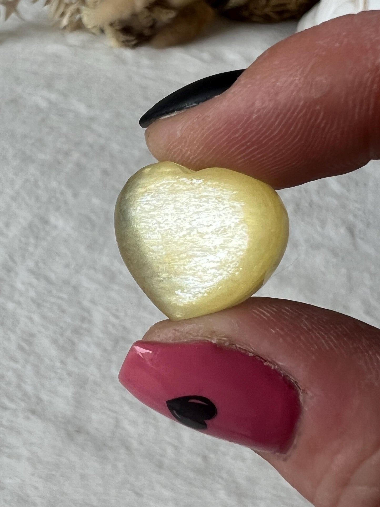 Goldene Mica Herzen