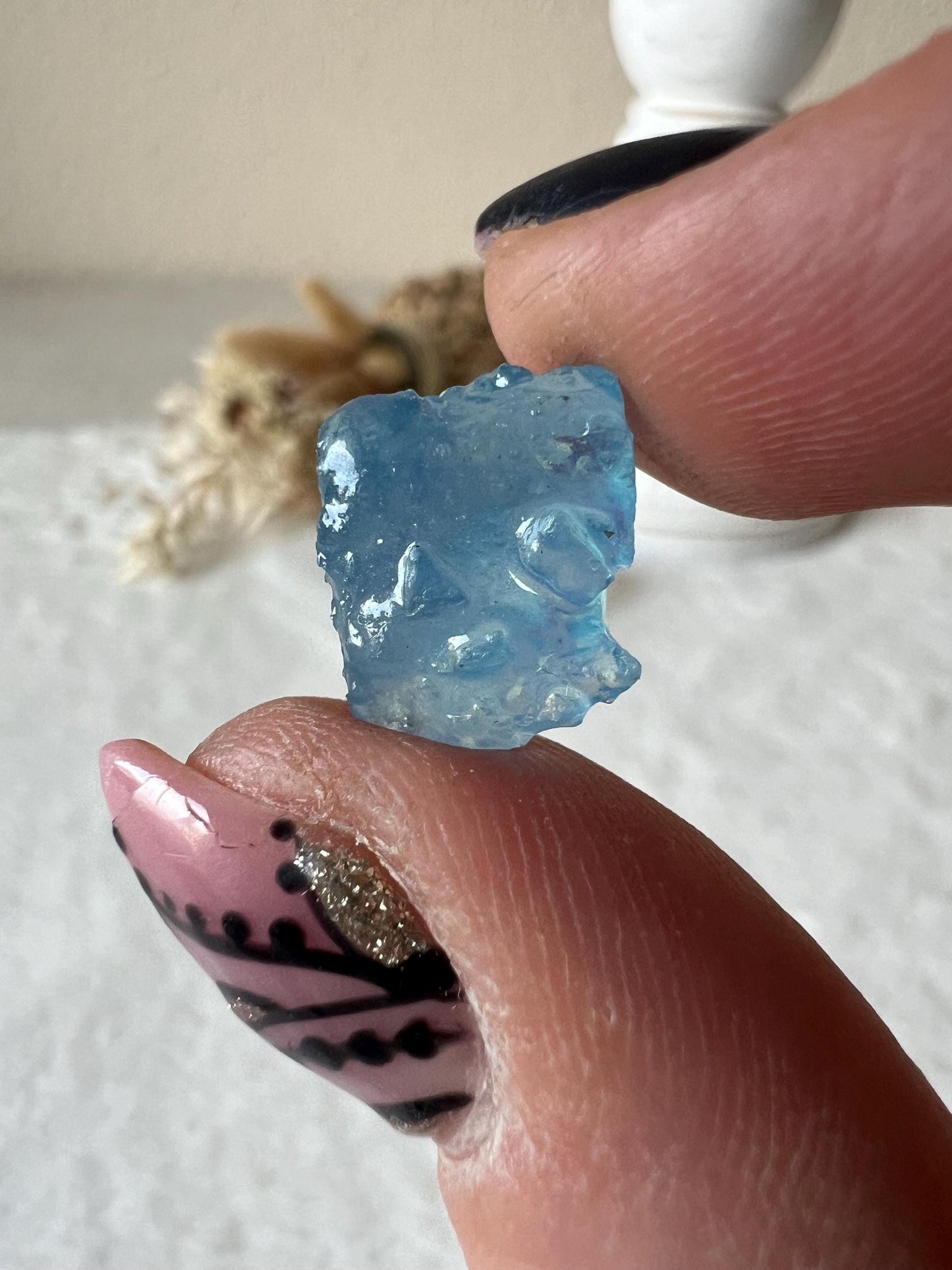 Aquamarin Rohsteine high Quality