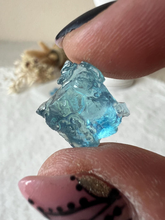 Aquamarin Rohsteine high Quality