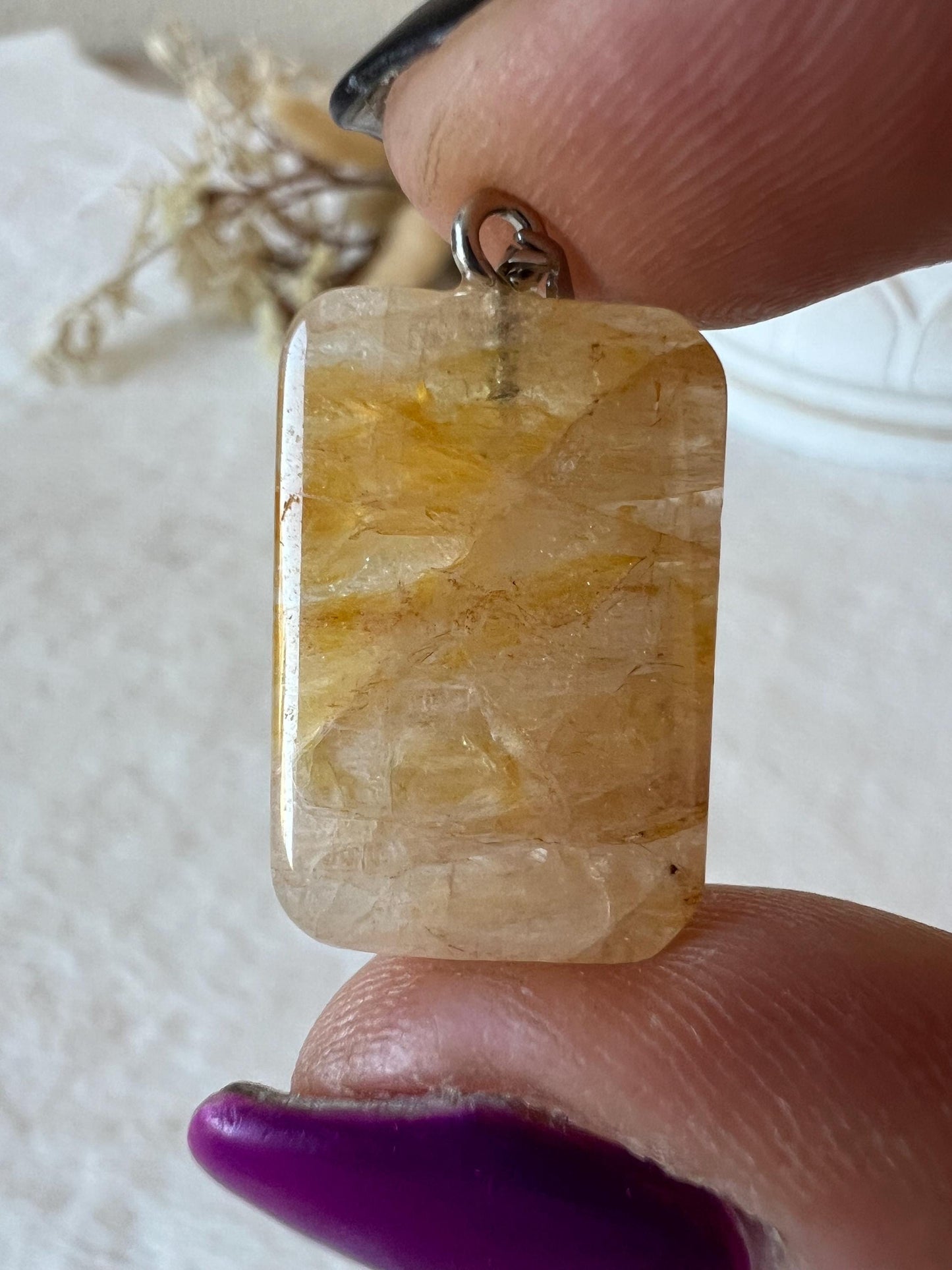 Golden Healer Kettenanhänger Kupfer Öse