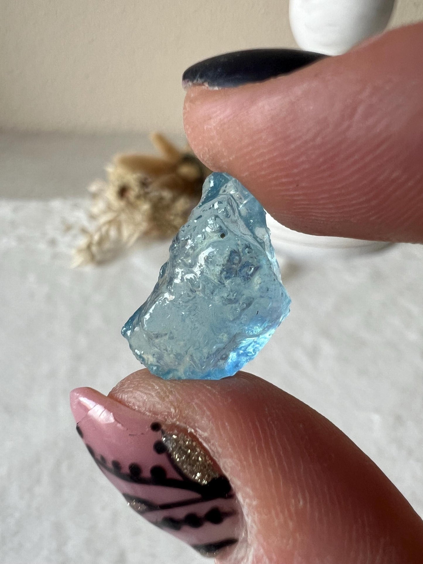 Aquamarin Rohsteine high Quality