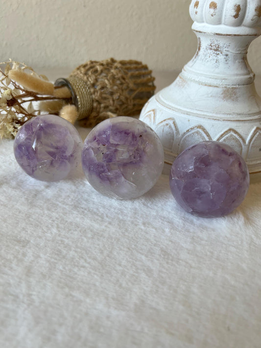 Amethyst Kugeln aus Brasilien