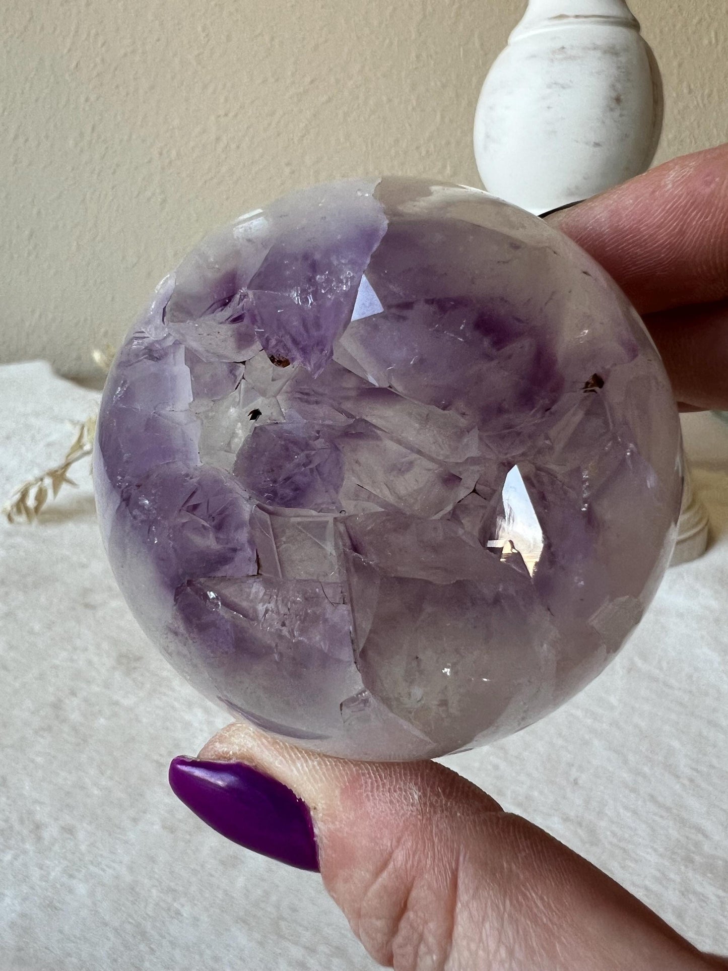 Amethyst Kugeln aus Brasilien