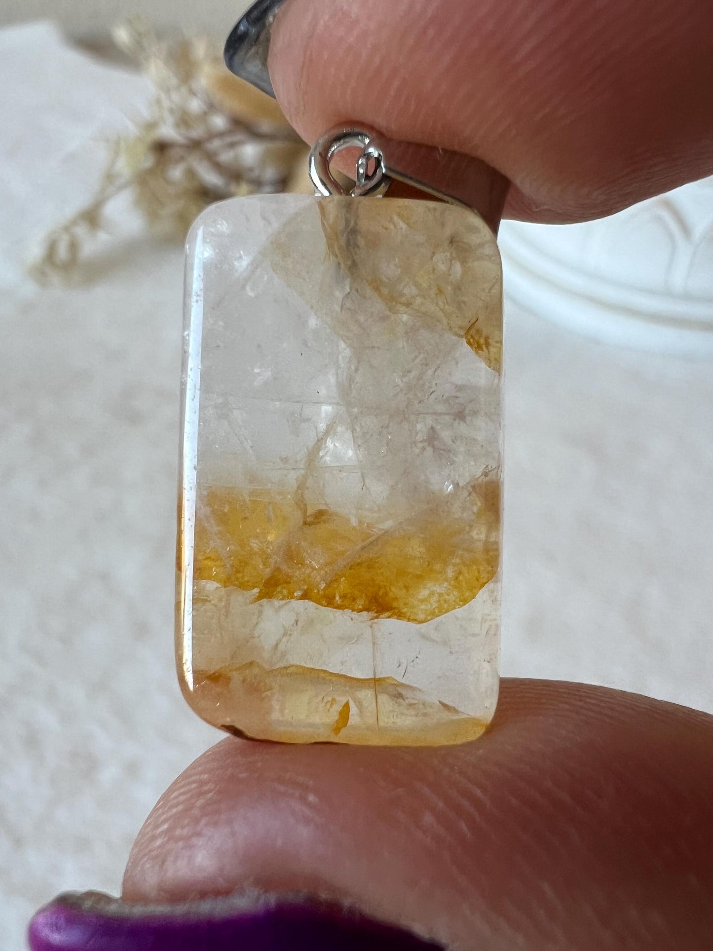 Golden Healer Kettenanhänger Kupfer Öse