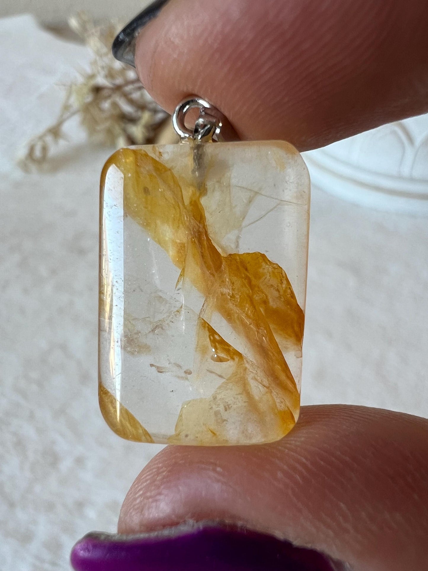 Golden Healer Kettenanhänger Kupfer Öse