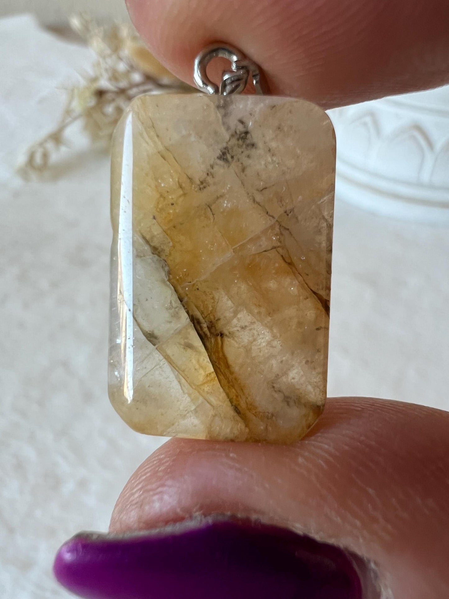 Golden Healer Kettenanhänger Kupfer Öse