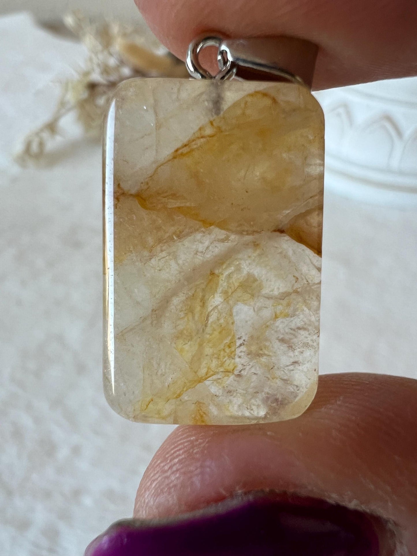 Golden Healer Kettenanhänger Kupfer Öse