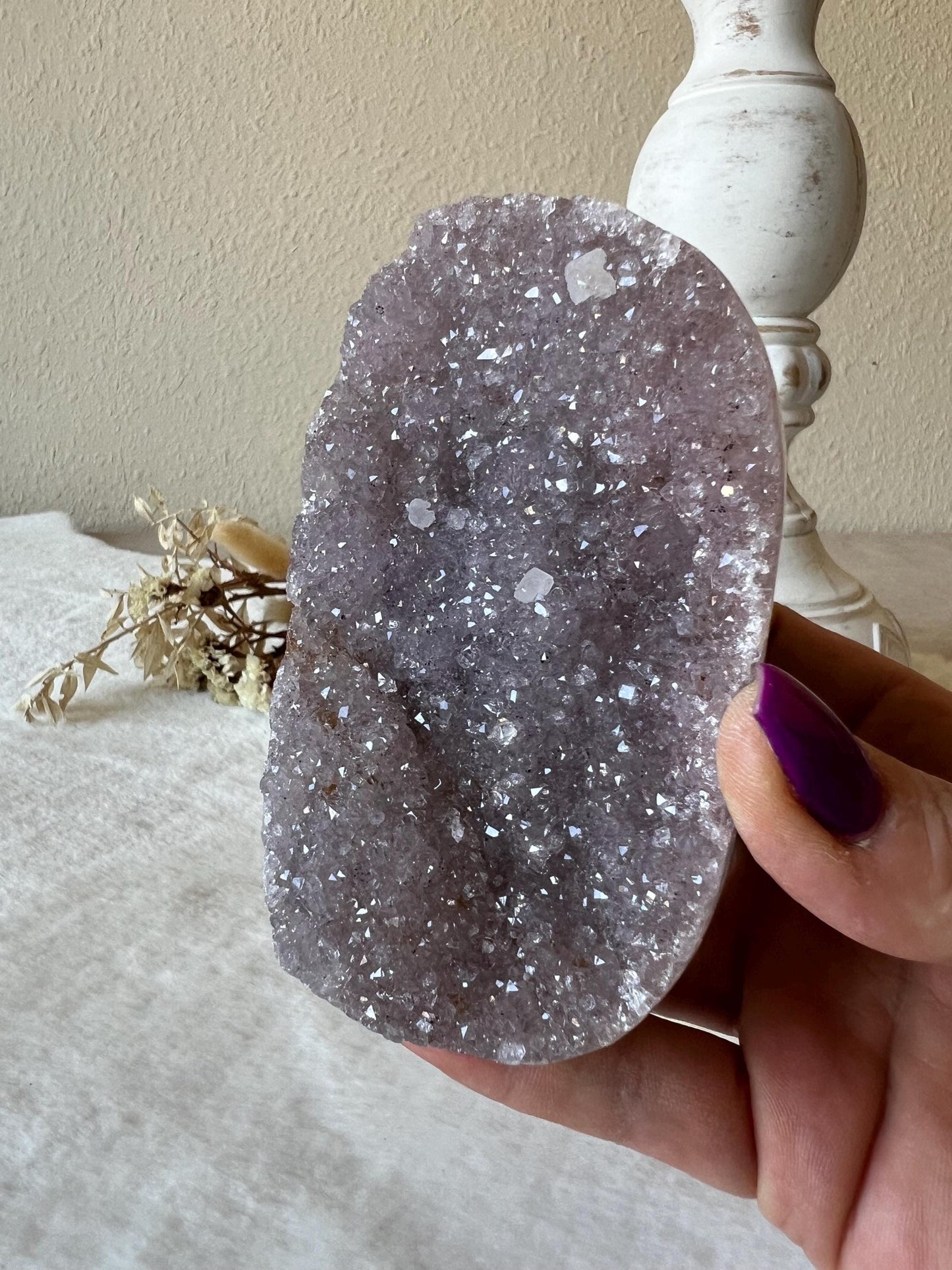 Regenbogen Amethyst Stücke groß und klein