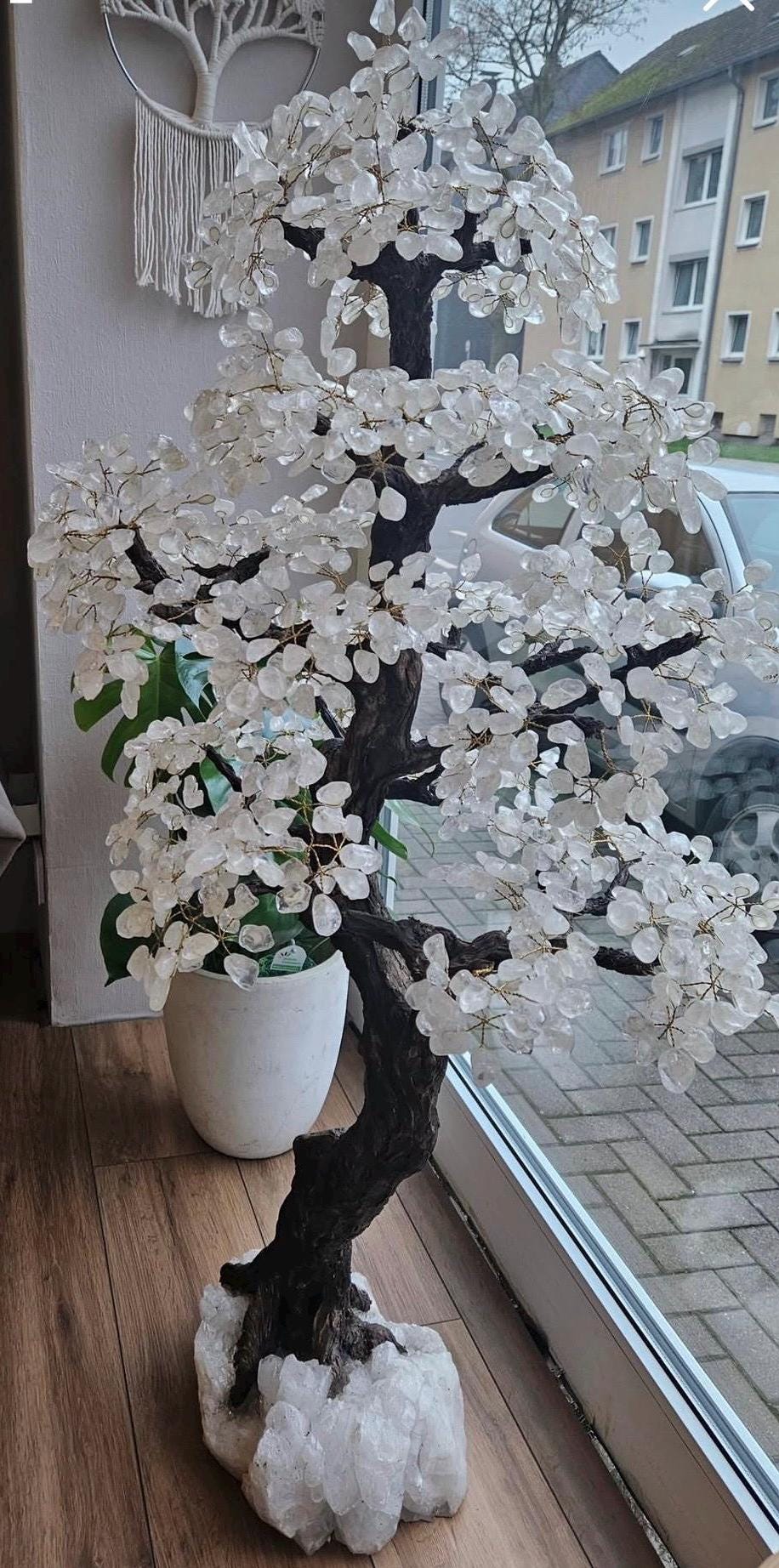 Unikat Bergkristall Edelstein Baum XXL 1,30cm 31kg