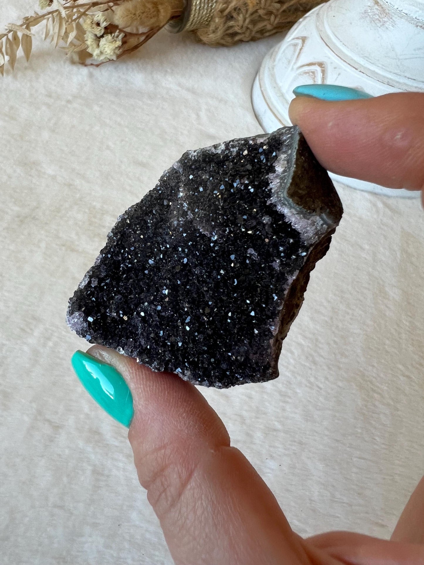 Amethyst Stücke aus Uruguay
