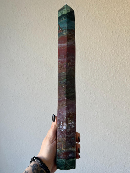 XXL Ozean Jaspis Turm