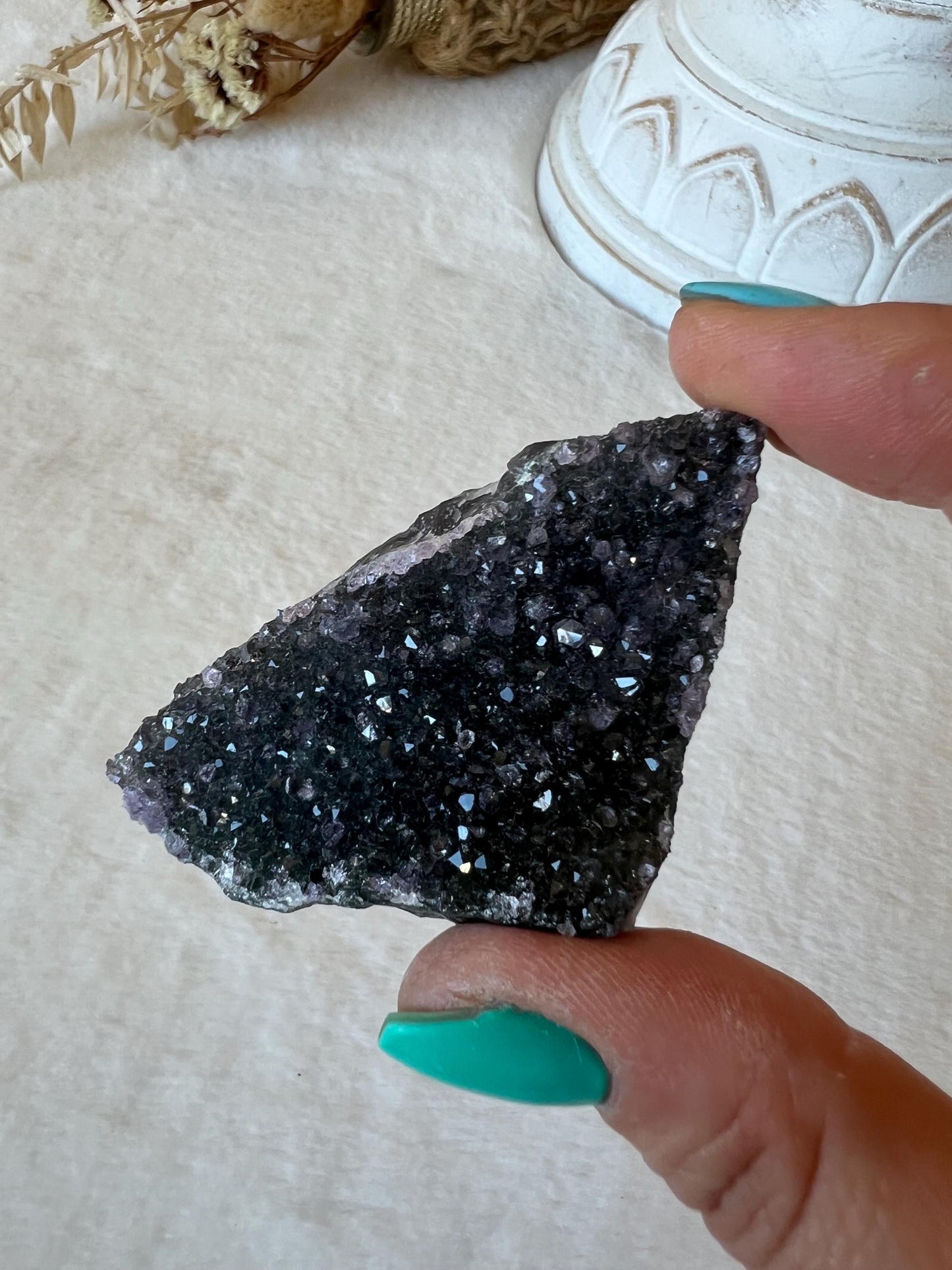 Amethyst Stücke aus Uruguay