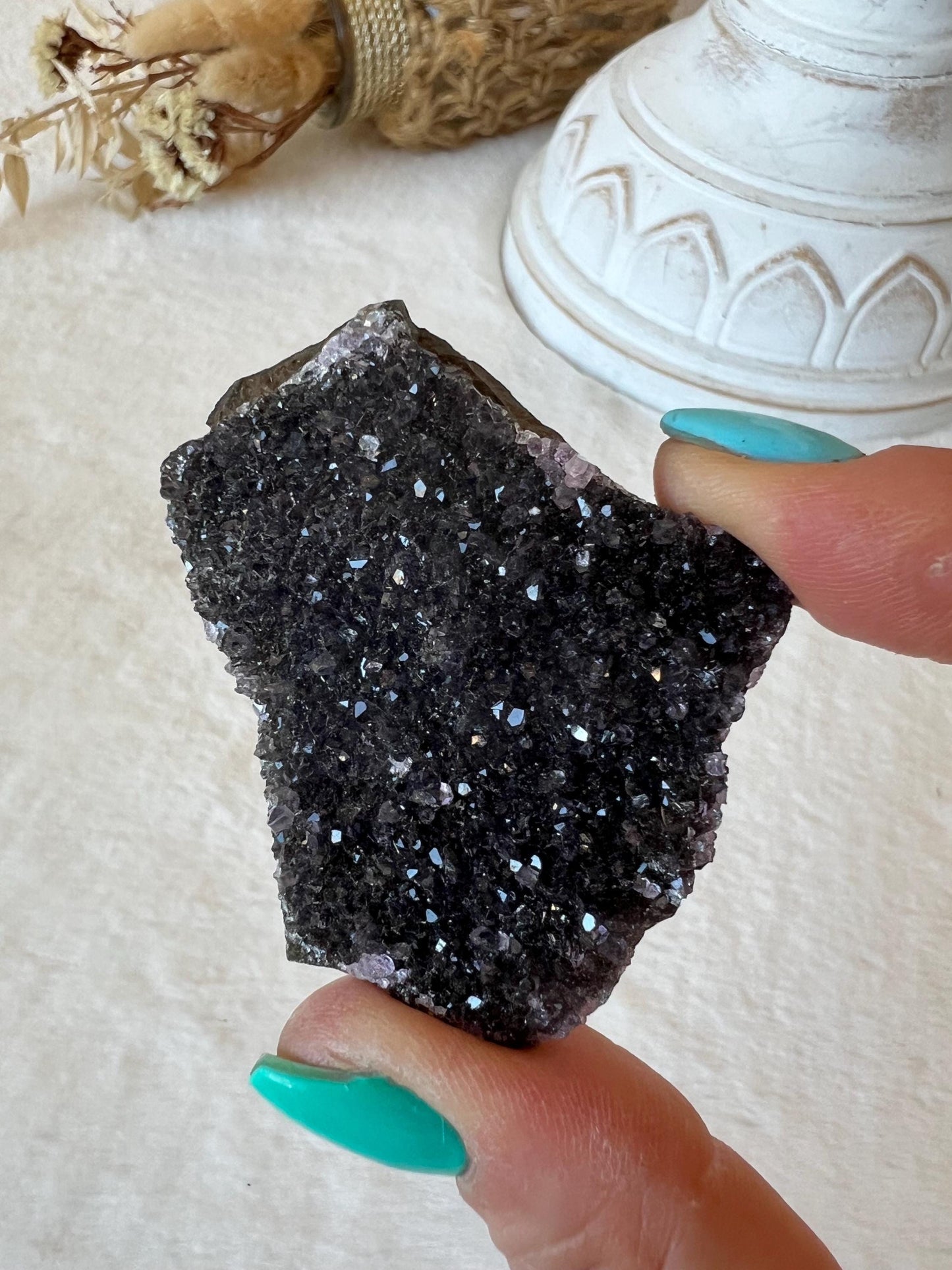 Amethyst Stücke aus Uruguay