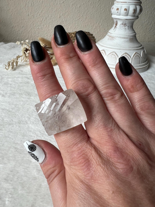 Bergkristall Ringe