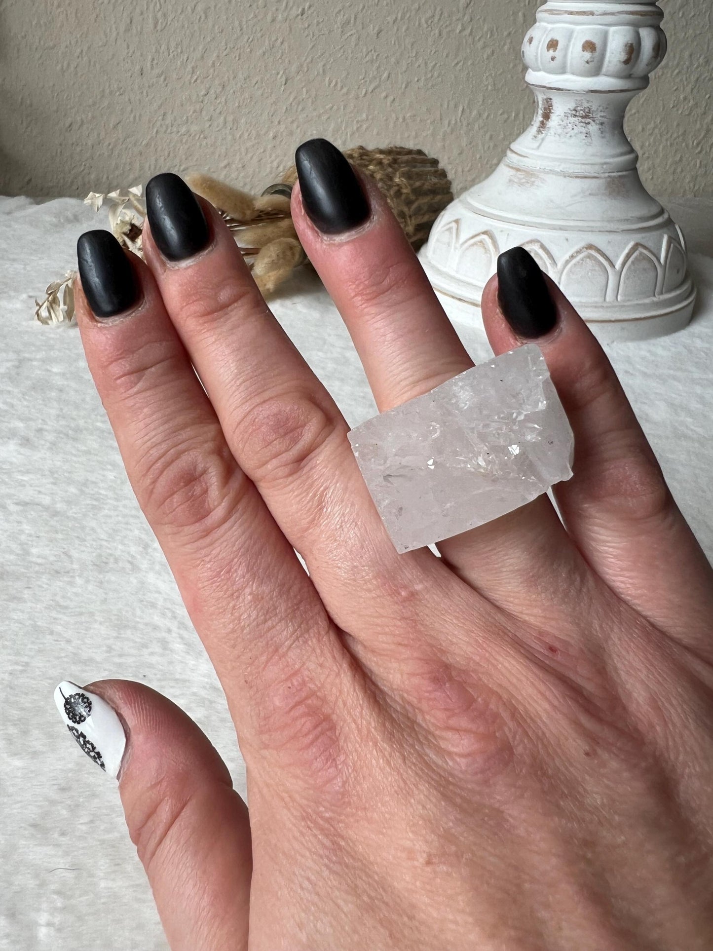Bergkristall Ringe