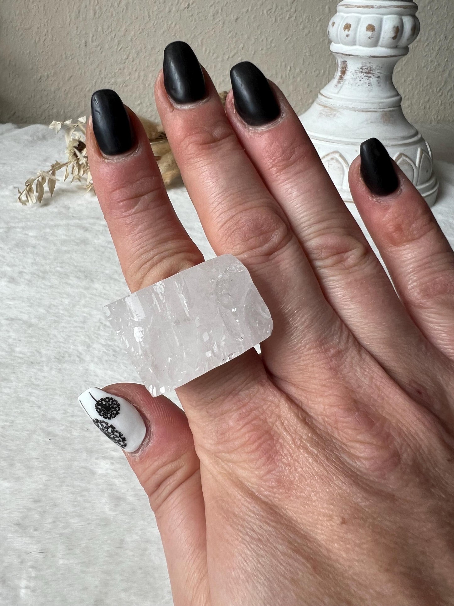 Bergkristall Ringe