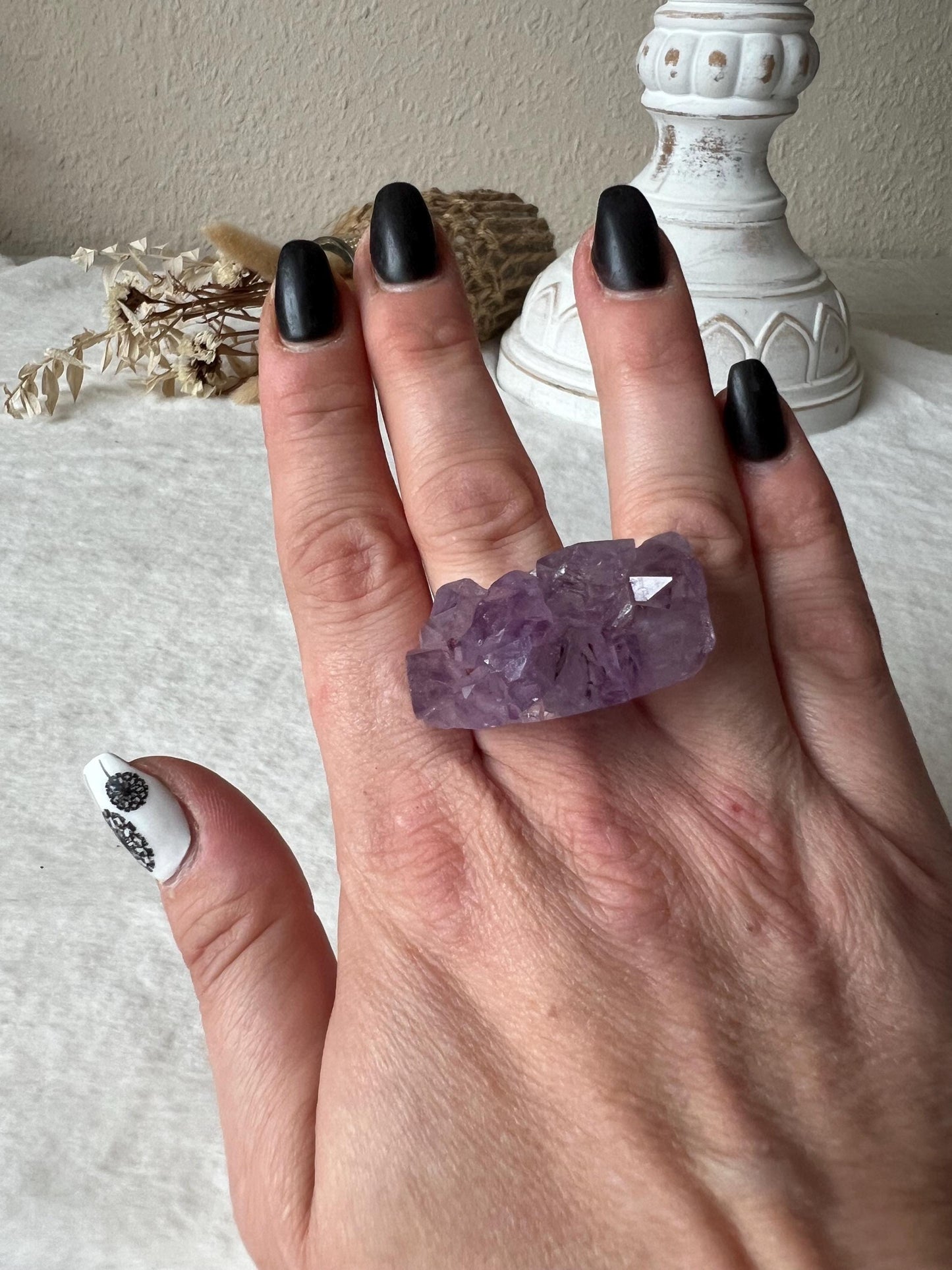 Amethyst Ringe dunkel