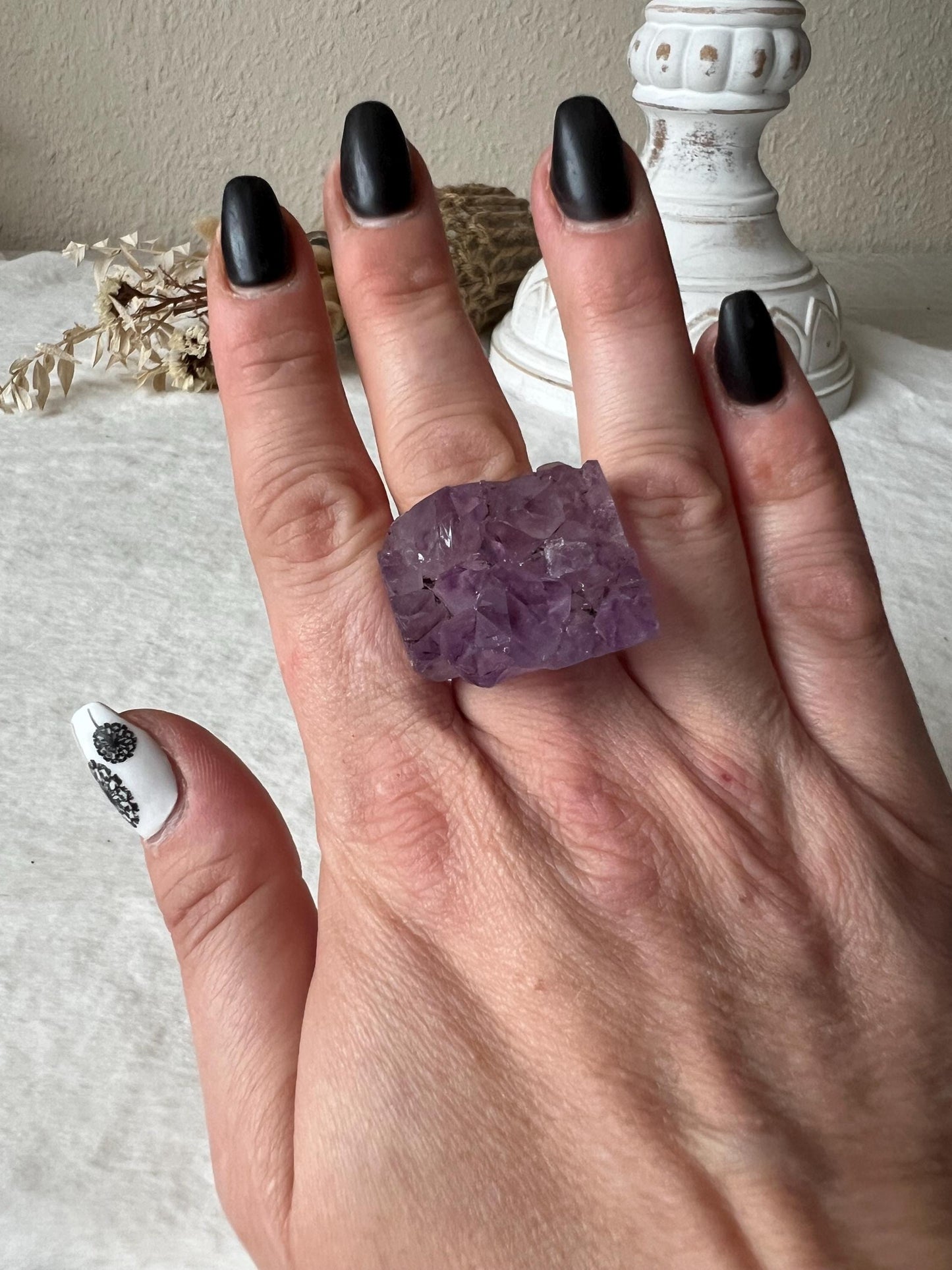 Amethyst Ringe dunkel