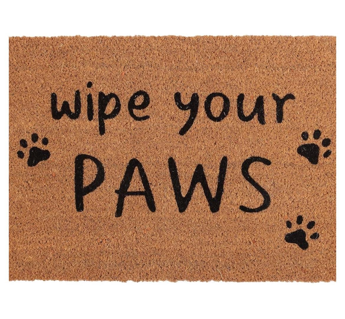 Wipe your paws Fußmatte