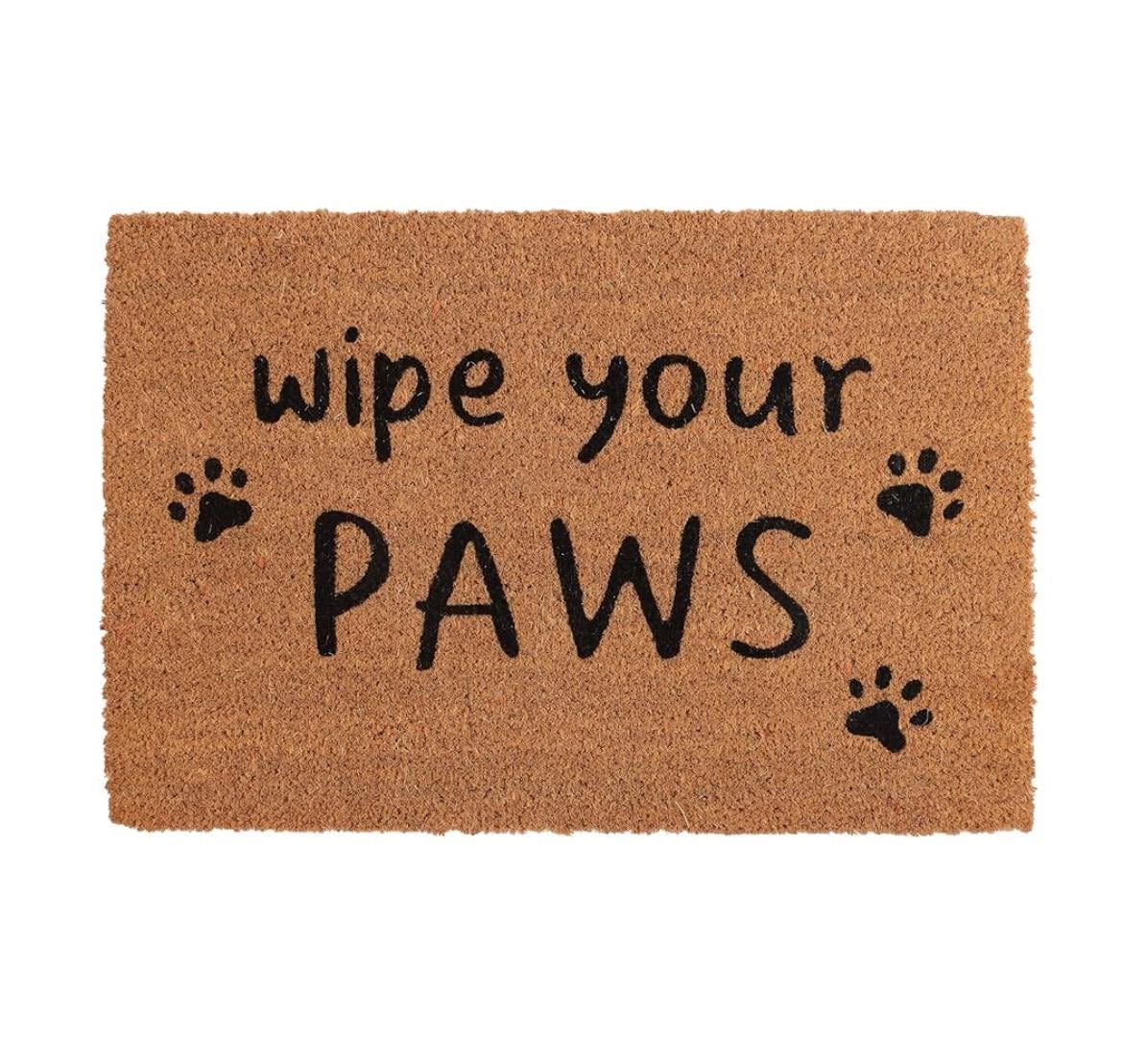 Wipe your paws Fußmatte