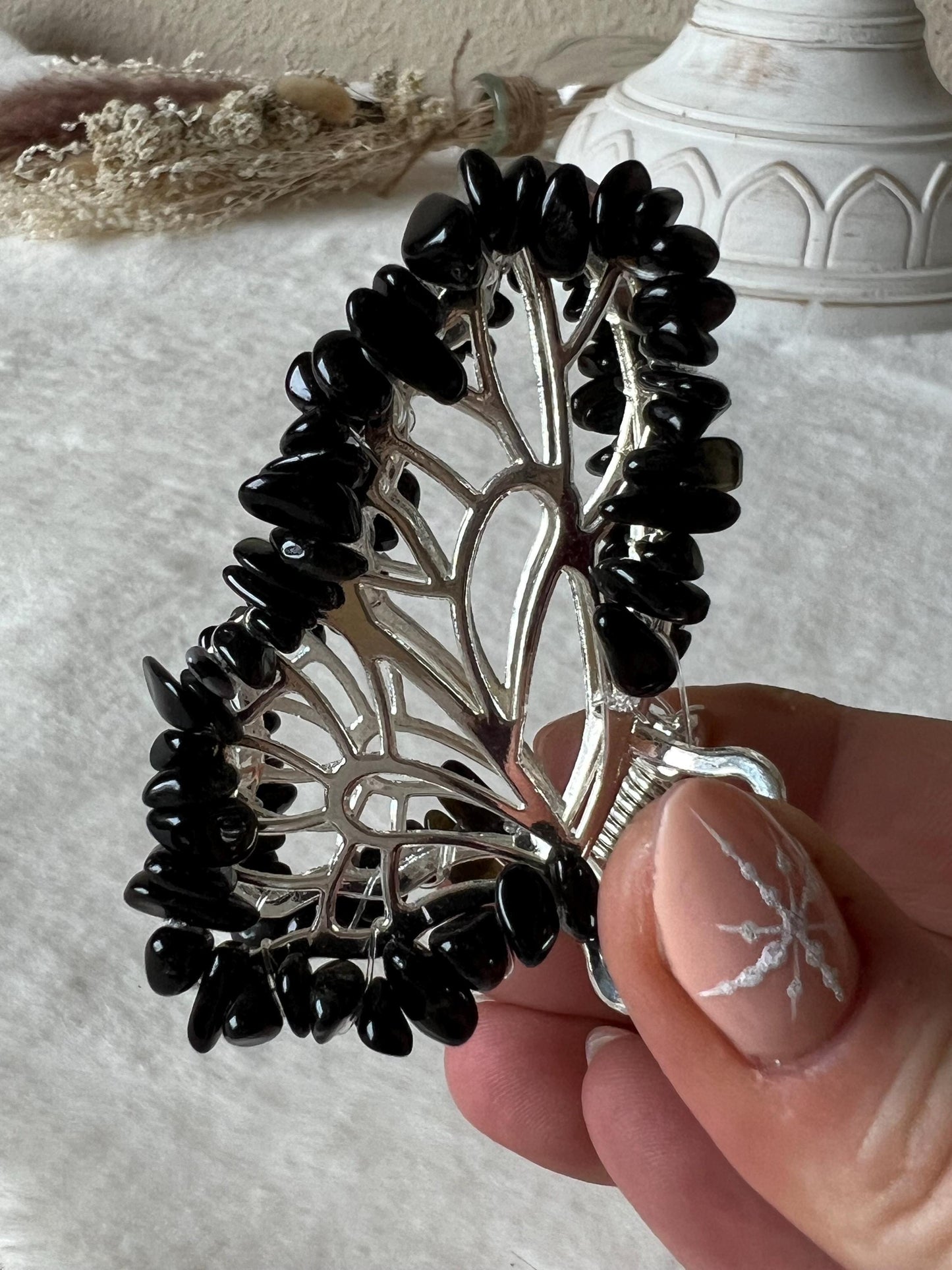 Edelstein Schmetterling Haarklammer