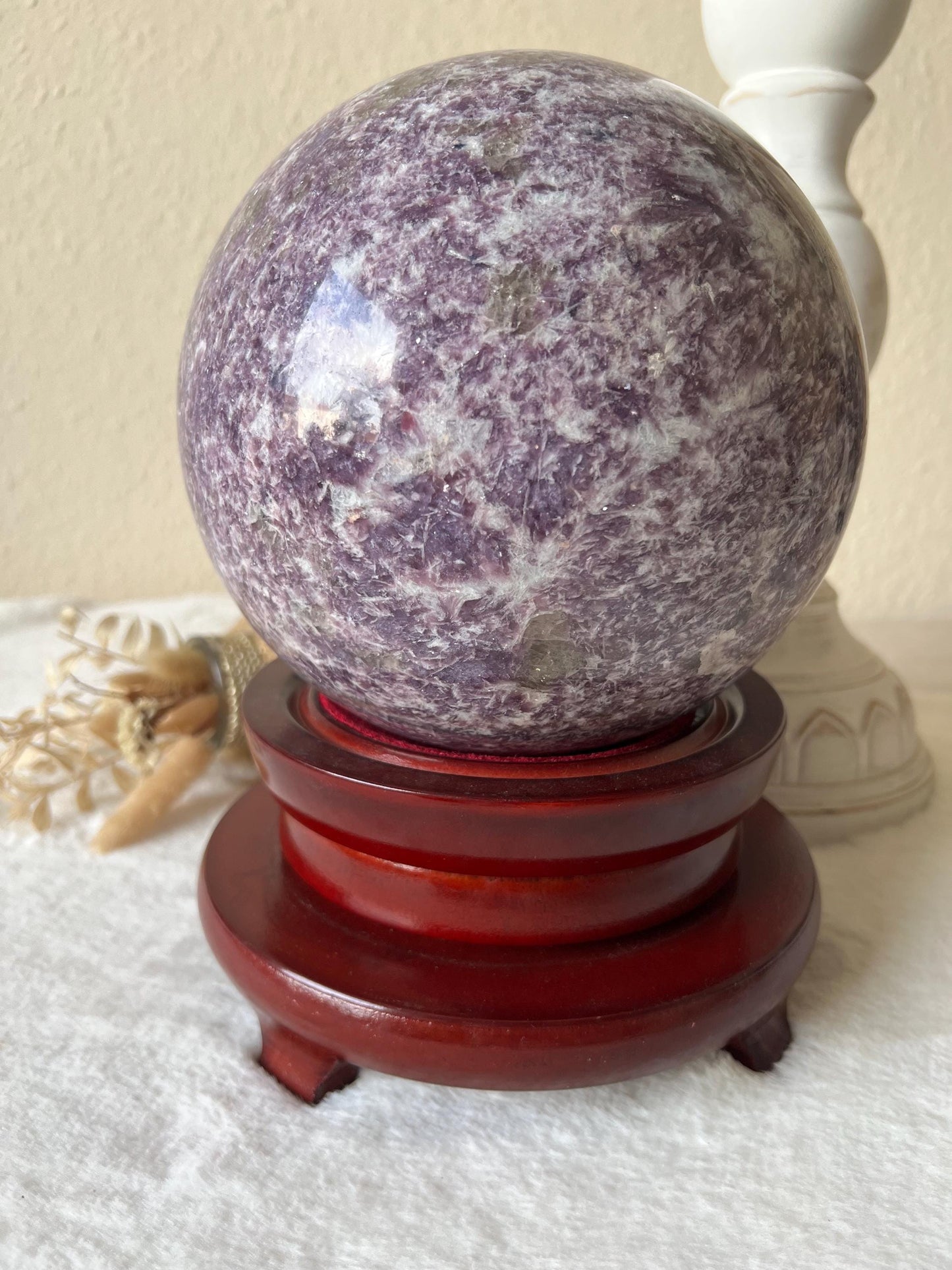 XXL Unicornstone mit großem pinken Turmalin Kugel 8,66kg