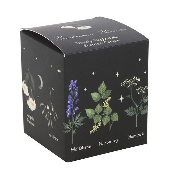 Poisonous Plants Duftkerze Deadly Nightshade | Gothic Kerze | Witchcore Deko | Hexen Geschenk | Mystische Duftkerze