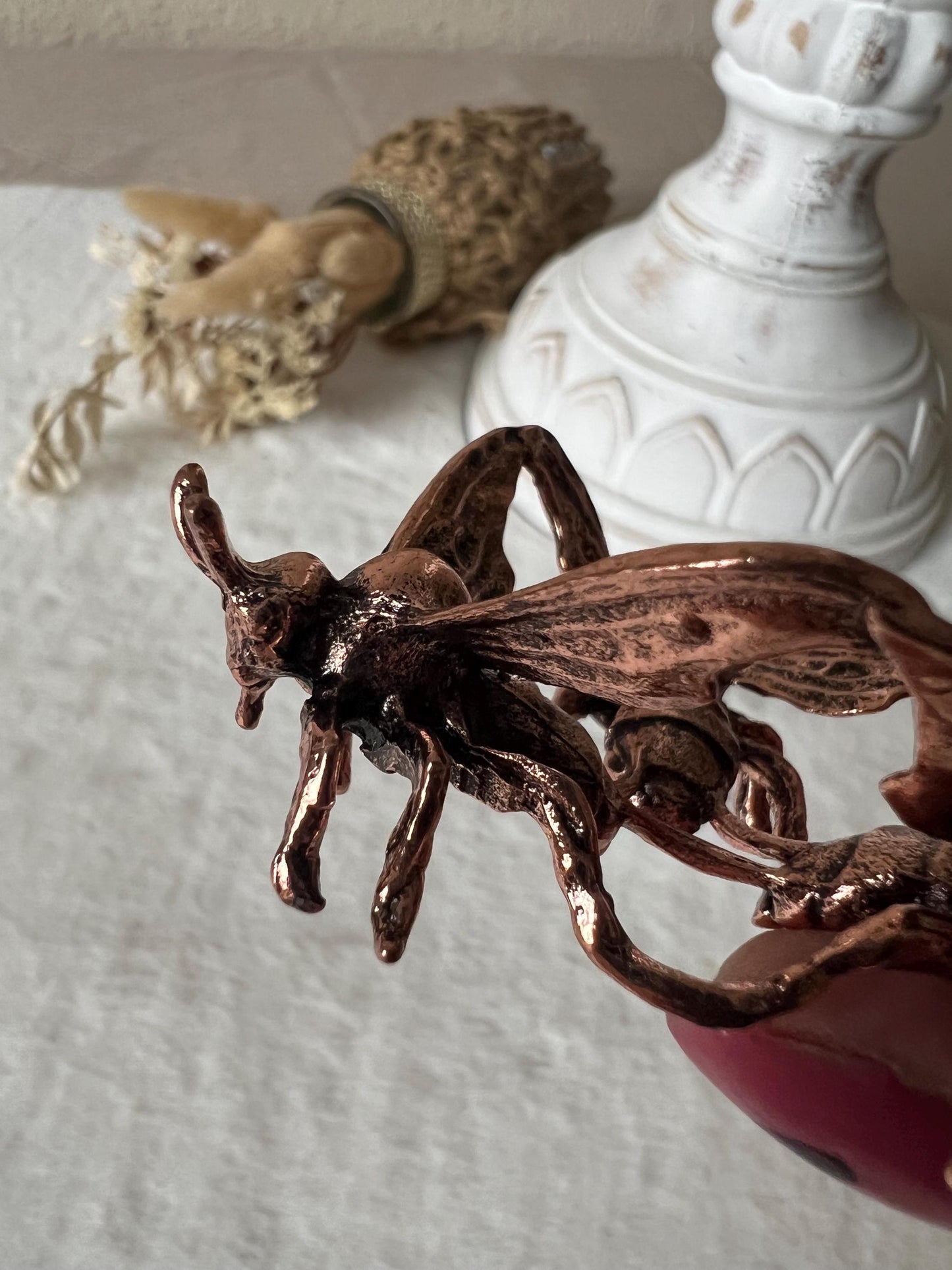Bienen Kugelhalter silber, gold und roségold