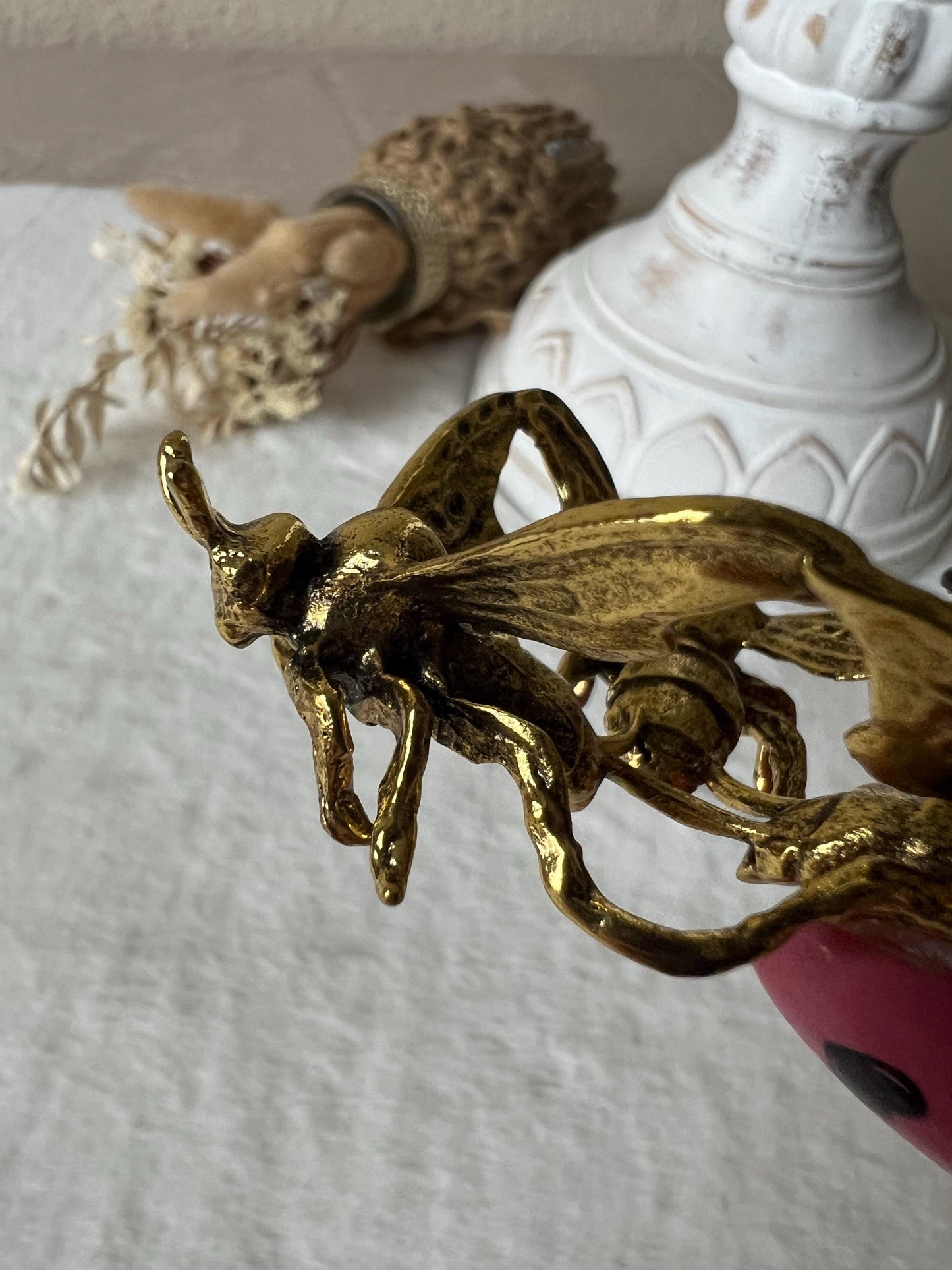 Bienen Kugelhalter silber, gold und roségold