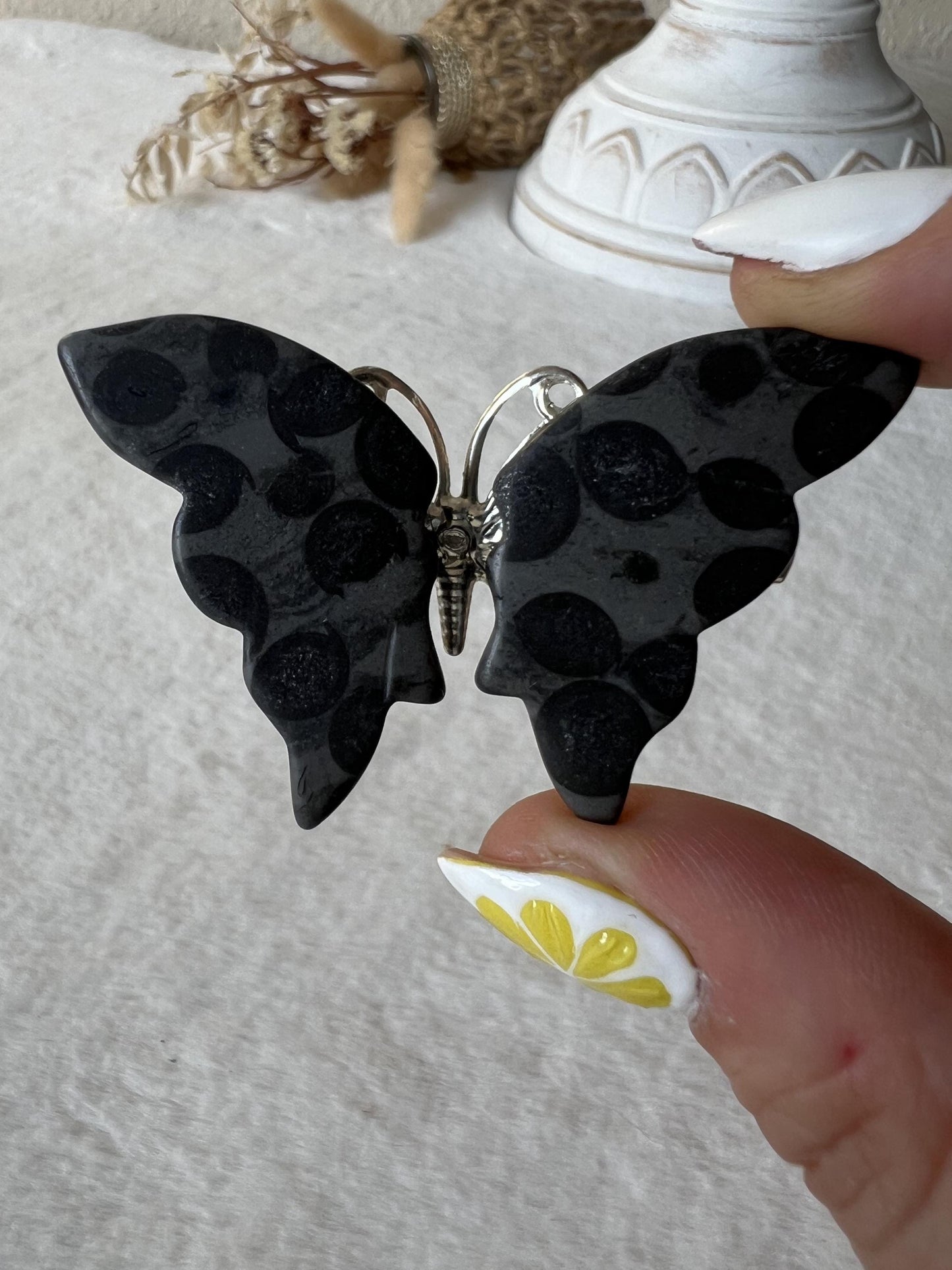 Edelstein Schmetterling Haarklammern