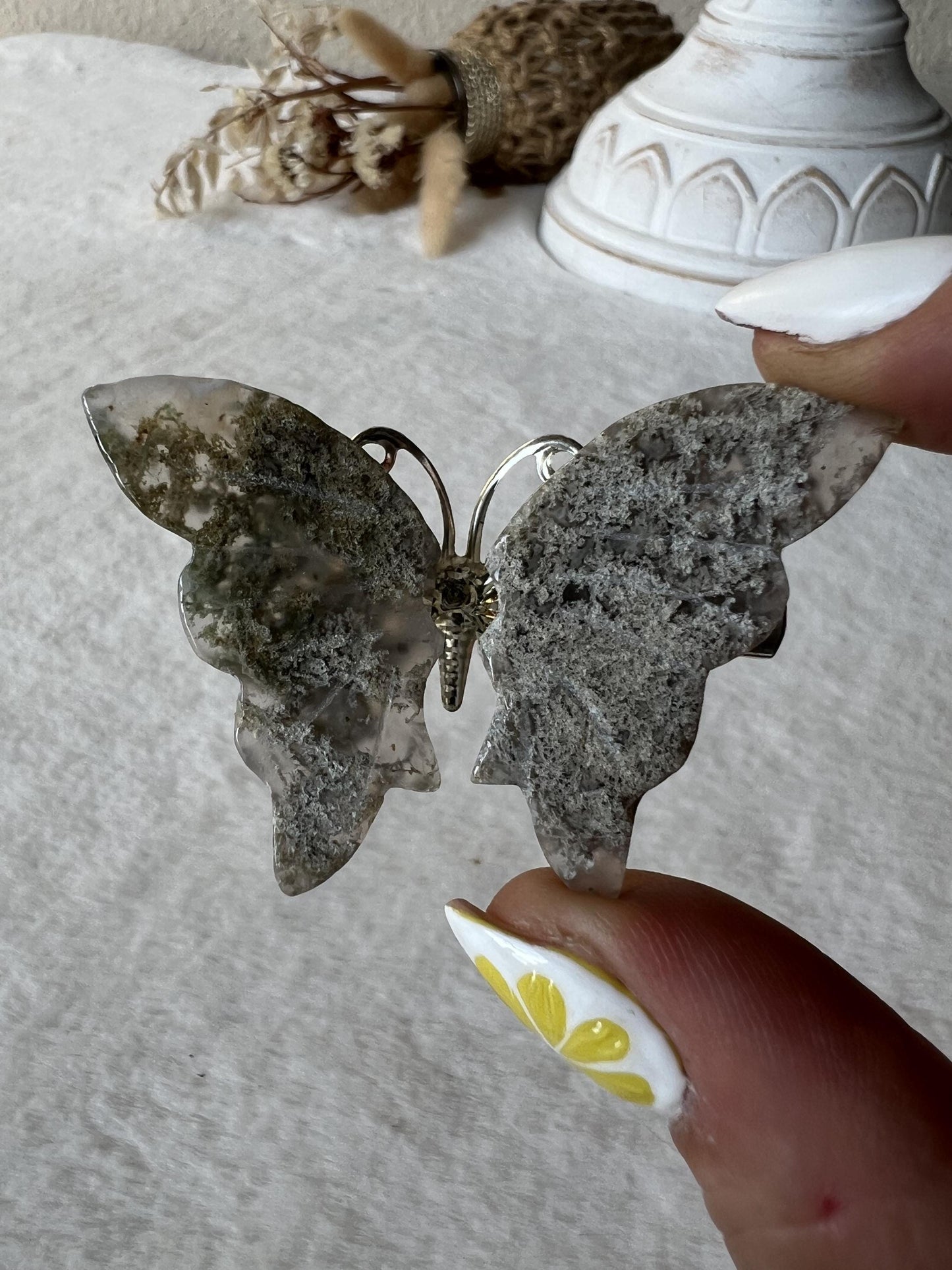 Edelstein Schmetterling Haarklammern